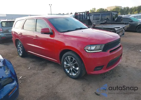 2019 Dodge Durango Gt Plus Rwd from USA, damaged, VIN 1C4RDHDG2KC684472